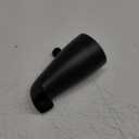 Enhon Tub Spout with Rear Diverter, Bathtub Spout Fitting 1/2-Inch or 3/4-Inch IPS, 5-1/4 Inch Length Bathroom Bathtub Faucet with Adapter(Matte Black,Without Handheld Shower Fitting)