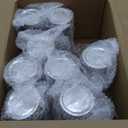 Ball Wide Mouth Clear Glass Canning Quart 32 Oz Mason Jars with Lids, 12 Pack