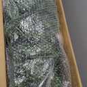 National Tree Company 6 ft Pre-Lit Flocked Acacia Artificial Christmas Tree, 300 Clear Lights, 840 Branch Tips, Includes Stand, Green