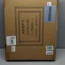 Acovy 18x24 Wood Poster Frame, 18 x 24 Picture Frame with Mat for 16x20 or 18 x 24 without Mat, 18"x24" Rustic Wooden Frame with HD Plexiglass, 18 by 24 Photo Frame for Wall or Tabletop Display, 3 Pack