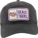 ZHATS Men's Standard NCAA Officially Licensed Hat Scholarship Patch Charcoal Defer