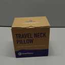 Neck Pillow Airplane, CertiPUR-US® BASF Memory Foam Travel Pillows with Comfortable Breathable Cover, Ergonomic Design Compact Airplane Pillow for Flight Headrest Sleep, Portable Plane Accessories