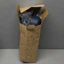 Silicone Cooking Utensils Set - AVGPD Silicone Kitchen Utensils for Cooking Wooden Handles, 446F Heat Resistant Kitchen Utensil Spatula Sets, Gadgets for Non-Stick Cookware BPA FREE (Navy Blue)