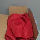 Fitable 6 Pack Red Round Table Clothes - 90 Inches in Diameter - Stain Resistant and Washable Tablecloths, Polyester Fabric Table Covers for Wedding, Party, Banquet, Gathering