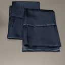 Bedsure Satin Pillowcases, Similar to Silk Pillow Cases Queen Size Set of 2, Pillow Case for Sleeping Women with Envelope Closure, Gifts for Women Men, Blue, 20x30 Inches, 2pcs