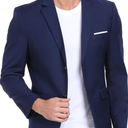 Mens Suit Jacket Slim Fit Blazer for Men Business Suit Blazer Lightweight Casual Sport Coats for Daily Summer Wedding. Size S