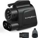 SUPENEGY 2025 Upgraded Tesla Supercharger Adapter [Max 500A, 1000V], NACS to CCS Adapter for Rivian, Ford, Mustang, Volvo, Polestar and GM EVs, Fast Charging on Tesla DC Supercharger