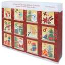 Empire Candle Co 12 Days of Christmas Advent Calendar Votive Candle Set