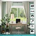 2-Pack Curtain Rod for Windows 48-84",Adjustable Window Curtain Rods with Premium Aluminum End Cap Finials and Full Surround Brackets,7/8"(0.073Feet) Diameter,Matte Black Drapery Rods for Curtains