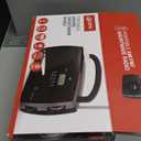 GPX R633B Portable Shortwave AM/FM Clock Radio (Black)