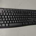 Logitech MK270 Wireless Keyboard and Mouse Combo for Windows, 2.4 GHz Wireless, Compact Mouse, 8 Multimedia and Shortcut Keys, 2-Year Battery Life, for PC, Laptop - Black