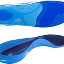 Plantar Fasciitis Insoles for Men Women,High Arch Support for Pain Relief,Shoe Inserts Orthotic for Flat Feet,Work Boot Insoles for Shock Absorbing Inserts (Fit for Standing All Day) B-M (MEN 7-8|WOMEN 9-10(275mm))