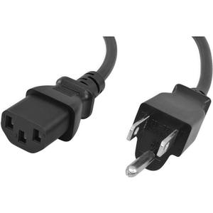 Kado 1.5m 3 Prong AC Power Cord, 5 Feet 125 Volts 10 Amps Power Cable for Electronics, Dekstop PC, TV, Computer, Printer, Radio, Monitor, Sceptre, Samsung, Dell, Panasonic, Vizio, LG, Asus