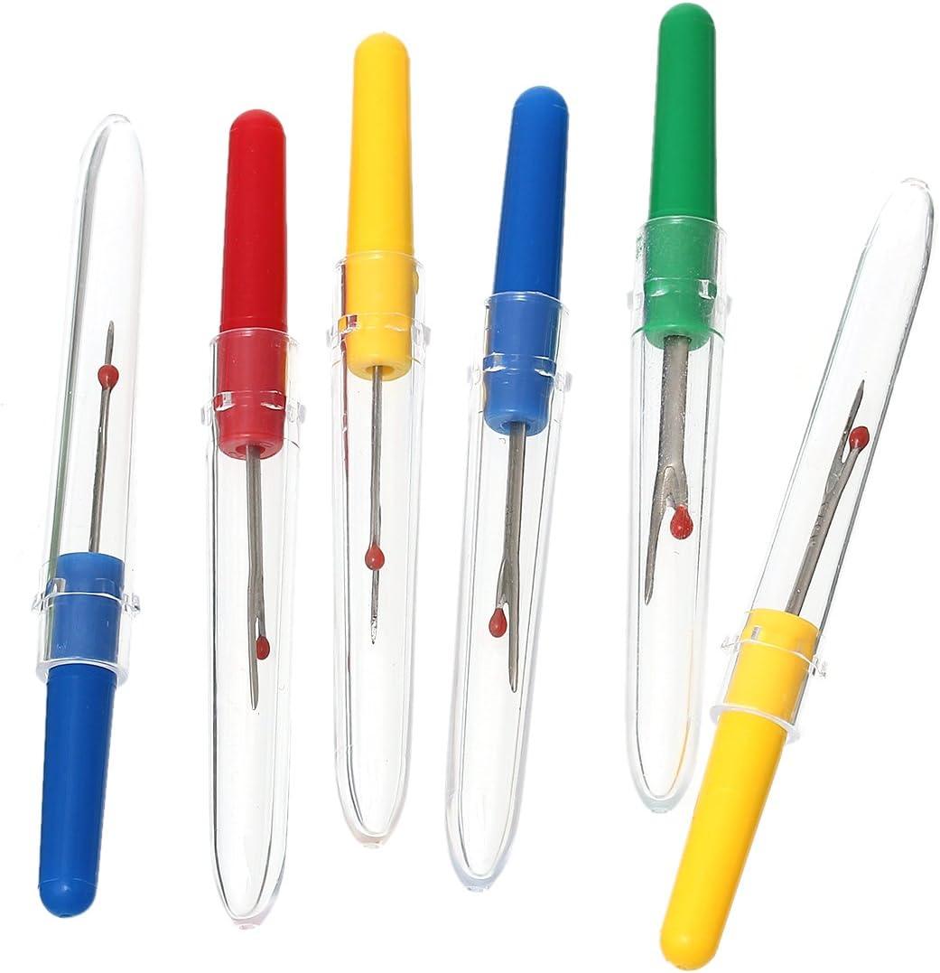 PEPPERLONELY Brand 30PC Mixed Color Sewing Seam Stitch Ripper Craft Sewing Tool Quick Unpick 87x11mm (3-3/8 x 3/8 Inch)