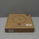 OCEST 12 Inch Wall Clocks Crushed Diamond Night Light, Silent LED Sparkle Glow in The Dark Decorative Large Display Clock for Bedroom, Living Room, Kitchen - Blue