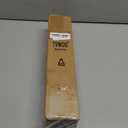 Gold Wrap Around Curtain Rods:5/8" Small Blackout Adjustable Window Curtain Rod for Bedroom Kitchen Apartment Renter Friendly,Room Darkening Curved Drapery Rods Easy Install,Brass Golden 28-48"