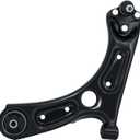 Control Arm, Replacement For Front Lower Left Control Arm With Ball Joint Compatible With 2017-20 Hyundai Elantra 2018-23 Kona 2019-23 Kia Forte 2020-23 Forte5 - Driver Side
