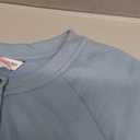 PRETTYGARDEN Women Long Sleeve Waffle Knit Shirts 2026 Fall Casual Button V Neck Loose Henley Tops Basic Tees Winter Clothes (Small, Dusty Blue)