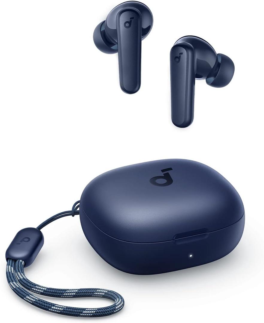 Soundcore by Anker P20i True Wireless Earbuds, 10mm Drivers with Big Bass, Bluetooth 5.3, 30H Long Playtime, Water-Resistant, 2 Mics for AI Clear Calls, 22 Preset EQs, Customization via App