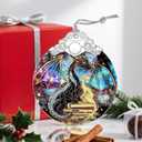Christmas Ornaments Dragon Ornaments for Christmas Tree, Xmas Decorations, Holiday Decor, Ideal Gifts for Dragon Lover, Holiday Present & Xmas Gift, Festive Gifts for Neighbor, Friends and Family