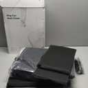 Zanch Heavy-Duty Dog Car Seat Cover, Flat Solid Back Seat Extender for Multi Large Dogs, Hard-Base Supports 450 lb, Waterproof Scrachproof Hammock Protector, Standard for Cars, SUV, Trucks, Black