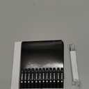 Black Gel Pens, 12Pcs Fine Point Smooth Writing Pens with 3 Extra Refills, Quick Dry Black Ink Pens for Journaling, Office, Note Taking, School Supplies, Nurse Aesthetic(Black)