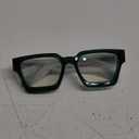 VISOONE Blue Light Blocking Glasses with TR90 Rectangle Frame and Chic Preppy Look for Women Men RIVER