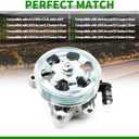 21-5341 Power Steering Pump with Pulley Compatible with Accord 2003-2007 L4 2.4L 56110RAAA01 96-5341