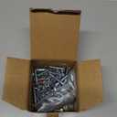 5/16" x 1-1/2" Lag Bolts (50 Pcs) 5/16 inch Lag Screws for Wood, Heavy Duty Hex Head with Washers, Zinc Plated