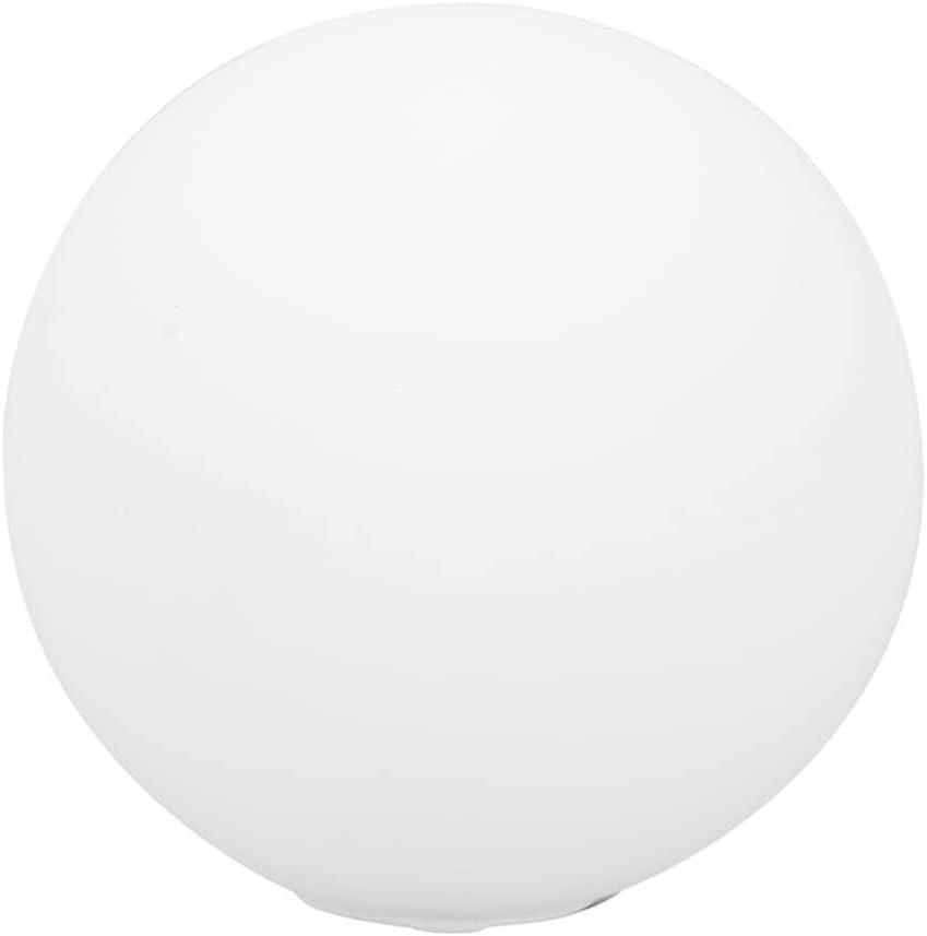 White Glass Globe Lamp Shade Replacement Glass Globe Shade Acrylic Lamp Post Globe Round Ball Lamp Cover for Pendant Wall Lamp, G9 12cm