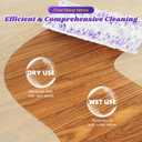 24 Pack Disposable Mop Pads for Power Mop Multi-Surface Mop, Floor Cleaning Replacement Mopping Pads Refills