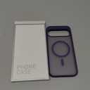 SPIDERCASE Magnetic for Google Pixel 10 Pro XL Case, Military Grade Drop Protection Slim Translucent Matte Shockproof Anti-Fingerprint Phone Case for Pixel 10 Pro XL,Dark Purple