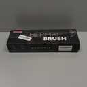 Nimmu Thermal Brush for Blowout Look, 1.5 inch Heated Round Brush, Curling Iron with 10 Temperature Control, Hot Styler Dual Voltage for Travel, Black Gold