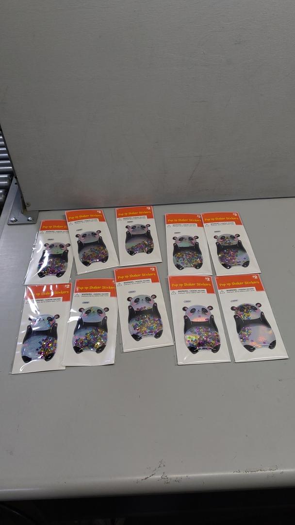 Panda Pop Up Shaker Sticker