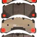 TRW Pro TRH1577 Disc Brake Pad Set For Porsche Cayenne 2013-2018, Front, And Other Applications