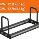 1PC Weight Plate Rack for Home Gym - Weights Rack for Plates Use Singly or Combine Multiple Units | Olympic Weight Plate Rack Up to 660 LBS - New Model Bumper Plate Rack for Easy Plate Changes