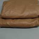 Yates Home PU Leather Couch Sofa Cushion Slipcover Water-Proof Elastic Chair RV Seat Covers Sofa Furniture Protector Slip Cover for Seater Replacement in Living RoomLoveseat, Light Brown (Medium)