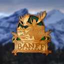 Banff Canada National Park Souvenir Magnets, Canadian Magnet, Carved Wood, for Fridge, Whiteboard, 3 Inches