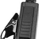 Translucent Acoustic Tube Earpiece PTT/Mic Compatible with Motorola Walkie Talkie (Compatible with SL300)