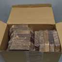 Dandat 12 Pack Wooden Serving Platter Acacia Wood Platters 12 x 5 Inch Rustic Serving Tray Rectangular Charcuterie Board Cheese Plate for Home Decor Dessert Vegetables Fruit Cookie