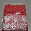 Valentines Shirt for Women Cute Love Heart Tshirts Casual Hearts Graphic Tee Tops for Her (Red, XL)