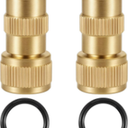 2 Pack Brass Adjustable Cone Nozzle Replacement Compatible with 6-6000, All Brass Sprayer Nozzles Parts Compatible with 1941, 1831, 1480, 1449, 21250XP, 21240XP, 97600N Sprayer