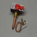 110-326 Gas Water Heater Control Valve, Natural Gas Water Heater Thermostat Built-In Non-Circulating Energy Cut-Off (ECO) System Water Heater Replacement Parts with 1-3/8" Shank