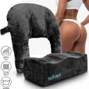 YESINDEED Brazilian Butt Lift Pillow + Back Support Cushion Dr. Approved BBL Foam Pillow with Carrying Bag for Post Surgery Recovery Comfortable and Firm Cushions Set, 1 Count