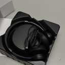 TECKNET Wireless Headset, Bluetooth Headset with Noise Cancelling Microphone - Rechargeable Bluetooth V5.2 Headphones, 50H Playtime & Mic Mute, On Ear Headphones for Trucker/Remote Work/Call Center (Deep Black)