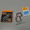 Misxi 2 Pack Hard PC Case with Tempered Glass Screen Protector Compatible with Apple Watch Series 3 and 2, 42mm, Ultra-Thin Scratch Resistant Overall Protective Cover for iWatch S3/S2, Black