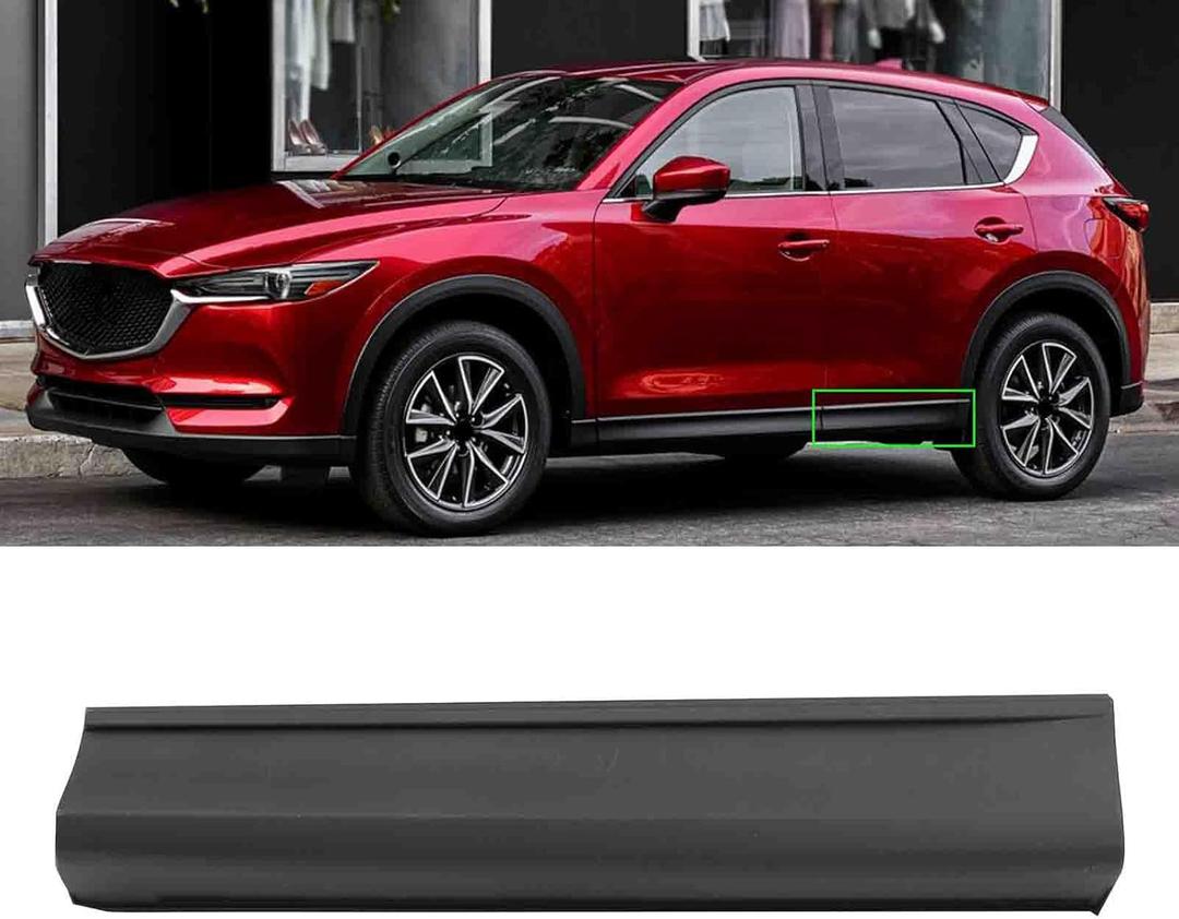 Rear Door Side Lower Molding Trim Panel Fit for Mazda CX-5 CX5 2017-2021 (Left Driver Side)