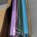 Extra Capacity Plastic Hanging File Folders,12 Pack Reinforced Expanding Hang Folder Letter Size,Accordian Pocket,Heavy Duty 2 Inch Expansion,Hanging Folder Organizer for Office Home,Assorted Colors
