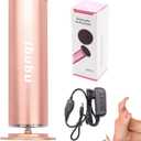 Electric Feet Callus Remover Gold Professional Powerful Foot File Pedicure Grinder Sanders with 60PCS Replacement Sandpaper Discs Heel Scraper for Dead Dry Crack Skin Calluses Speed Adjustable