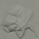 White - 100% Silk Crinkle Chiffon Fabric (1 Yard x 45" wide precut)